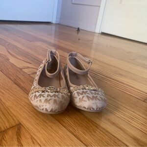 Michael Kors Jinny Girls Ballet Flats with Ankle Strap (12)